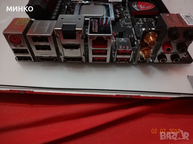 MSI Z97I Gaming ACK + i7 4790k , снимка 8 - Дънни платки - 56244409