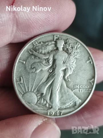 Два долара сребро проба 900/1000, общо тегло 25 гр., снимка 4 - Нумизматика и бонистика - 53921741