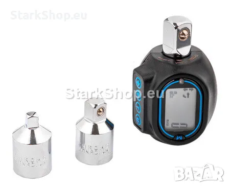 Цифров Динамометричен Адаптер 1/2” 40-200Nm ROCKFORCE с Дисплей и Памет за Съхранение, снимка 4 - Други инструменти - 50316732