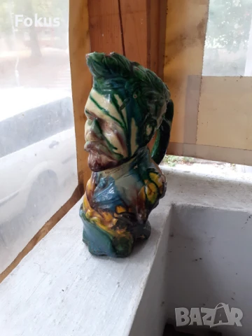 Калъпена кана троянска керамика Цар Фердинант, снимка 2 - Антикварни и старинни предмети - 51276350