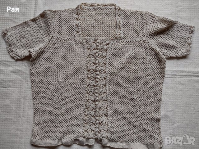 Ръчно плетена блуза , снимка 4 - Други - 34946993