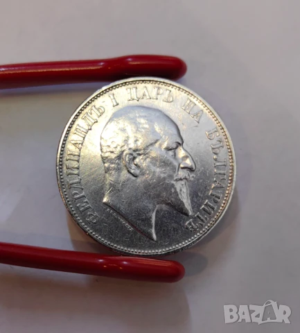 2 лева 1910 година България, снимка 4 - Нумизматика и бонистика - 51285374