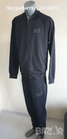 Emporio Armani EA7 Slim Fit Mens Size 50/L ОРИГИНАЛ! Мъжки Екип / комплект!