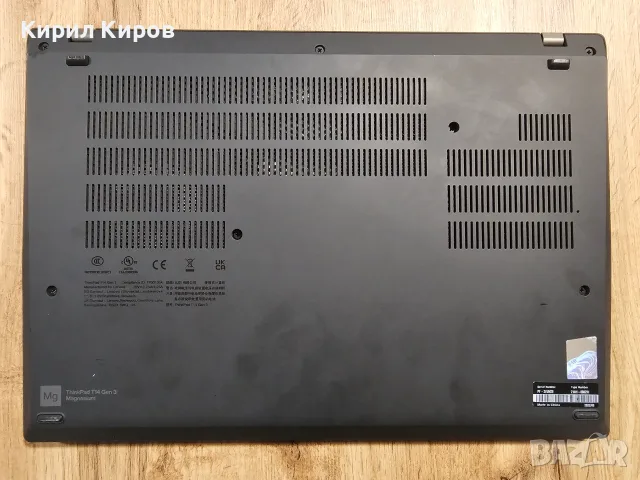 Lenovo ThinkPad T14 Gen 3 | Intel  i7 1260P 12 ядра 4.70 Ghz| 16GB RAM | 128GB SSD | 14" WUXGA, снимка 10 - Лаптопи за работа - 55963550