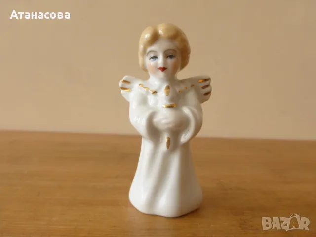 Порцеланова фигура Ангелче Ангел Херувим, снимка 7 - Декорация за дома - 50293029