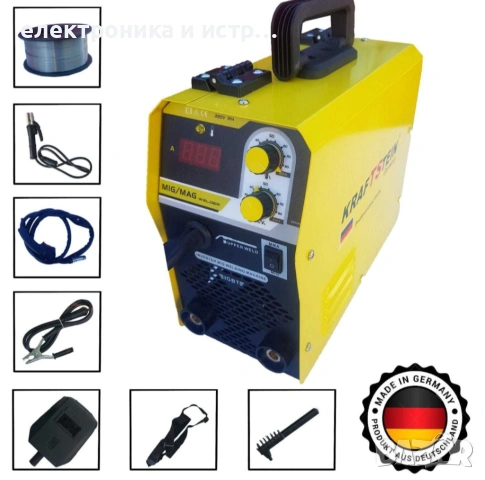 Инверторен електрожен 390А Немска заваръчна техника 