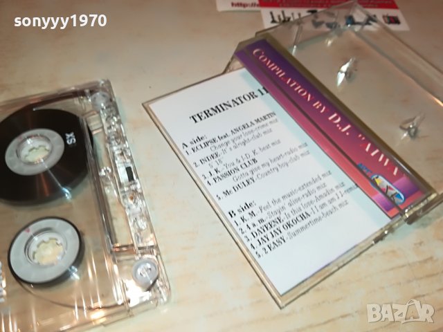 sold-DANCE TERMINATOR 11 КАСЕТА 0908221931, снимка 12 - Аудио касети - 37645913