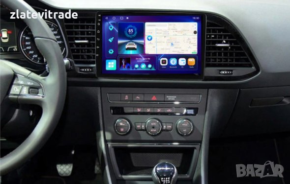 SEAT LEON 2012- 2020 - 9'' Андроид НАВИГАЦИЯ, 9400, снимка 3 - Навигация за кола - 36698807