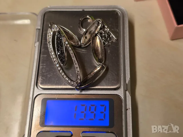 Дамска Сребърна Гривна, снимка 3 - Гривни - 56495266