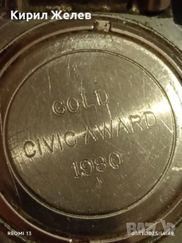 Стар механичен часовник дамски SEKONDA USSR за граждански заслуги 51497, снимка 6 - Антикварни и старинни предмети - 52334334