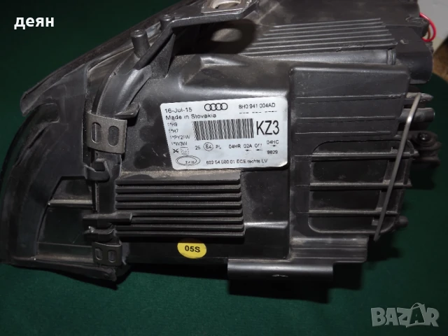 Фар десен за Ауди А4 Б6-кабрио 2005г., снимка 5 - Части - 50937813