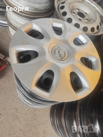 4бр.железни джанти + тасове за Opel 15цола