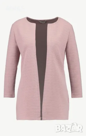 Нова дамска лятна наметка жилетка сако XS S M Розова черна, снимка 7 - Сака - 49418922