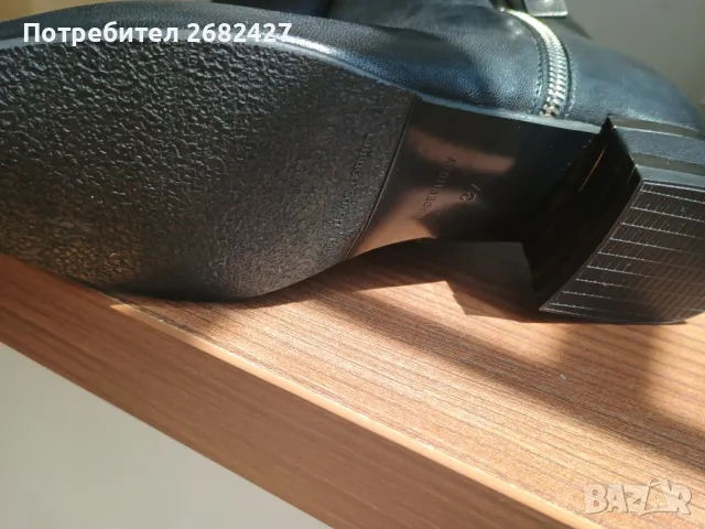 Дамски Кожени Боти на Ток ZOCAL

, снимка 4 - Дамски боти - 49986883