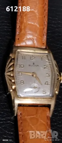 Bulova -Senator Art Deco., снимка 4 - Мъжки - 47588262