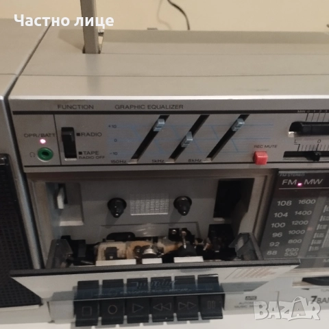 SONY радиокасетофон, снимка 4 - Радиокасетофони, транзистори - 52776889