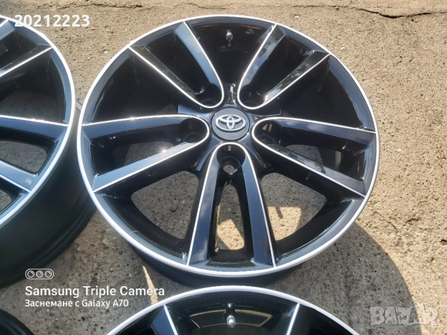 4 броя алуминиеви джанти за Toyota Corolla,Toyota Auris 16, снимка 8 - Гуми и джанти - 51486409