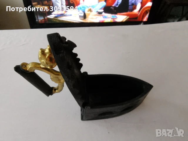 Стара ютия на жар въглища , снимка 7 - Антикварни и старинни предмети - 51296994