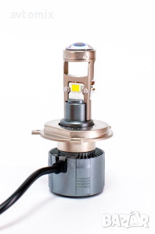 LED Крушки Н4 с лупи,12-24v canbus, снимка 7 - Аксесоари и консумативи - 51804979