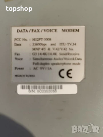 модем V33600 H52PT-3008, снимка 2 - Рутери - 50495033
