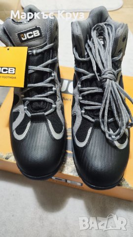 TOP Safety JCB работни обувки N47 средно високи боти, снимка 4 - Мъжки боти - 40780019