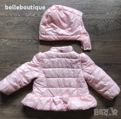 Топло зимно пухкаво яке за бебе 6-9 мес. Original Marines, снимка 4 - Бебешки якета и елеци - 29778044