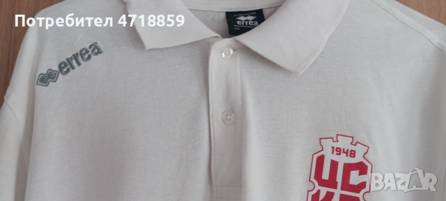 Фланелка ERREA на ПФК "ЦСКА" 1948, снимка 6 - Фен артикули - 53280746