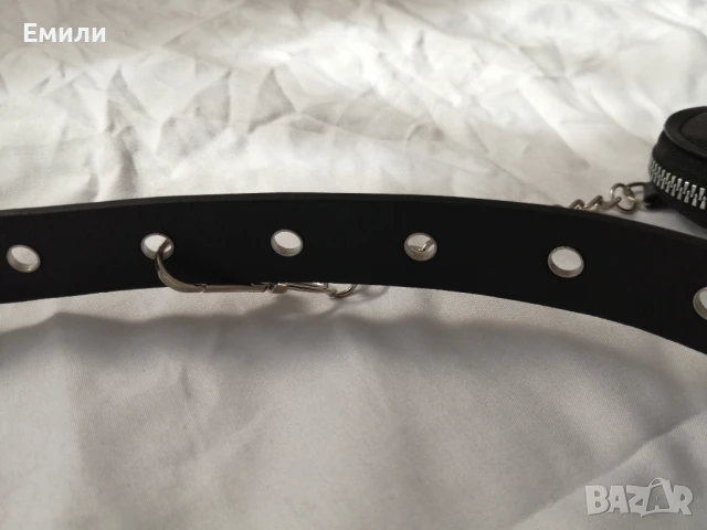 Комплект дамски кожен колан и чантичка сърце , снимка 18 - Колани - 51075547