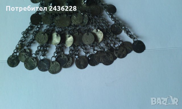 Автентичен стар възрожденски сребърен накит от носия, Трепка, Забодка. От старозагорско., снимка 4 - Антикварни и старинни предмети - 29730333