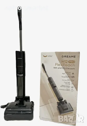 Промо цена Вертикална прахосмукачка Dreame H12 Pro FlexReach – за мокро и сухо почистване с гаранция
