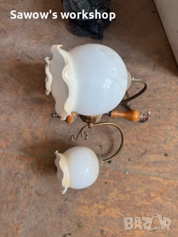 Винтидж ретро полилей, снимка 2 - Полилеи - 52963859