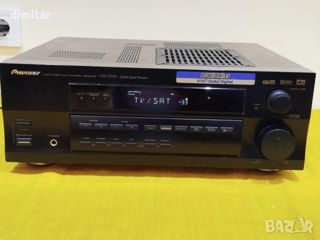 Многоканален приемник PIONEER VSX - D510 - 220 W , снимка 8 - Ресийвъри, усилватели, смесителни пултове - 54261712