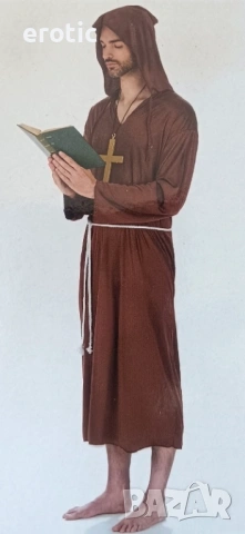 Монашеска роба от средновековен ренесанс - Код: М-1750, снимка 5 - Други - 54212653