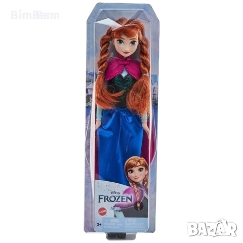 Оригинална кукла Анна - Замръзналото кралство / Frozen Mattel