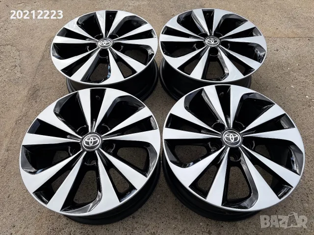 4 броя алуминиеви джанти за Toyota Auris,Corolla,Camry,Prius 17, снимка 3 - Гуми и джанти - 56199850