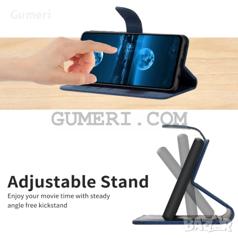 Тефтер Стойка за Xiaomi Redmi Note 15, снимка 10 - Калъфи, кейсове - 33086257