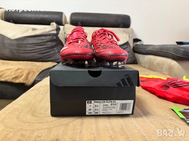 Бутонки adidas predator Elite FG, снимка 6 - Футбол - 53052695