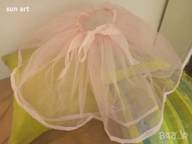 тюлена поличка в бледорозово