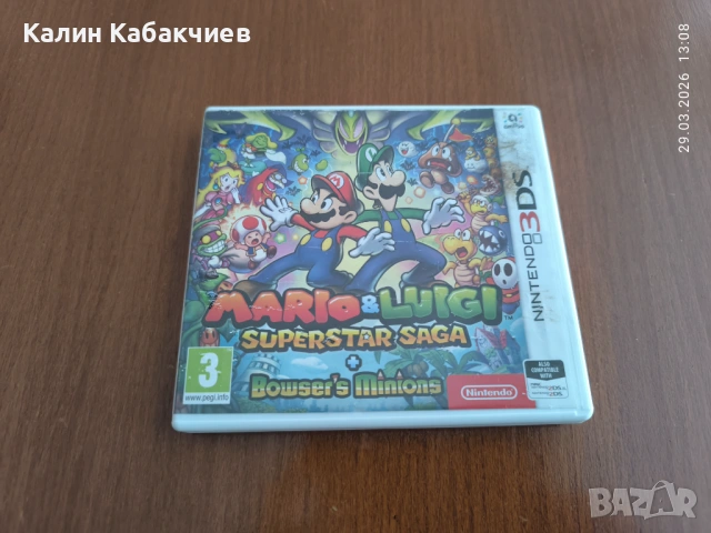 Mario & Luigi - Superstar Saga Nintendo 3DS игра
