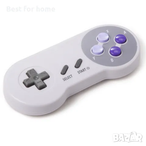Контролери за SNES/SFC с 2.4G безжичен адаптер, снимка 7 - Аксесоари - 49148512