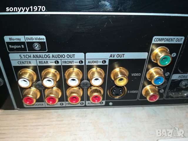 SAMSUNG BD-P1000 BLU-RAY ВНОС FRANCE 1510231230, снимка 3 - Плейъри, домашно кино, прожектори - 42570088