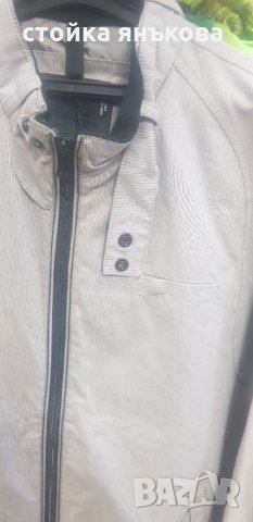 Пpoдавам стилно мъжко пролетно  яке сиво, снимка 7 - Якета - 32082505