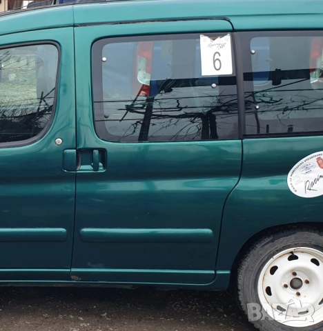 Citroen Berlingo лява задна странична врата плъзгаща цвят KRZD