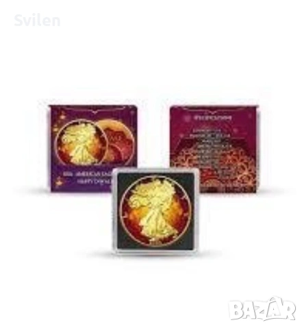 1 долар САЩ Happy Diwali- Сребро, снимка 3 - Нумизматика и бонистика - 53118780