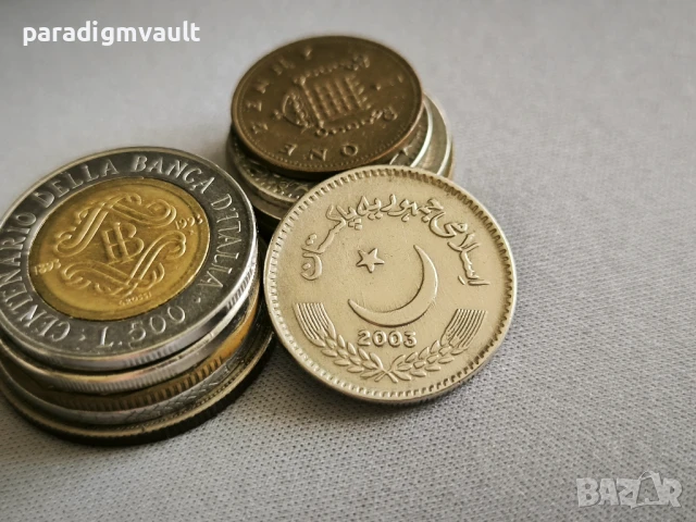 Mонета - Пакистан - 5 рупии | 2003г., снимка 2 - Нумизматика и бонистика - 50673836