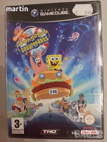 Nintendo GameCube игра SpongeBob Squarepants The Movie, НОВА (sealed), снимка 1
