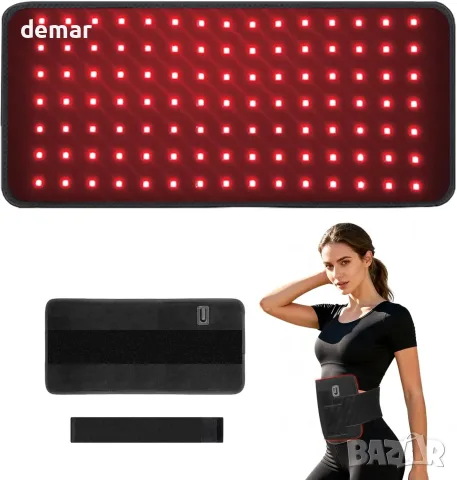 LED подложка за тяло с червена и инфрачервена светлина 660/850 nm, с кабел