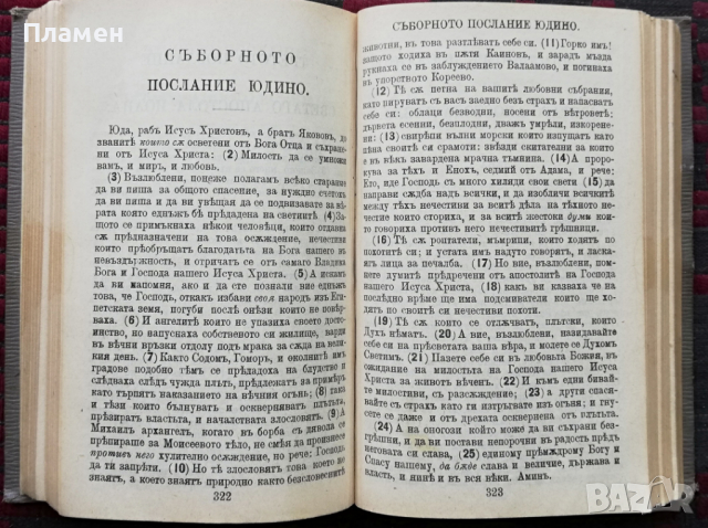 Новий Заветъ на Господа нашего Исуса Христа / Псалтиръ, снимка 5 - Антикварни и старинни предмети - 36459863