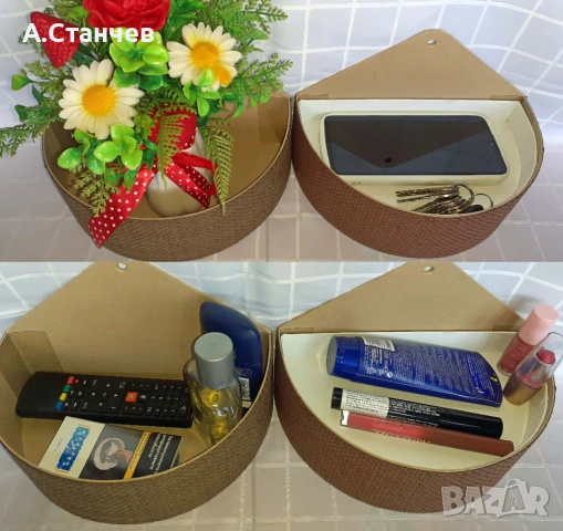 Декоративна поставка за стена, снимка 9 - Декорация за дома - 54009105