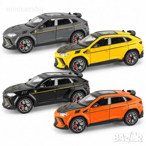 Метални колички: Lamborghini Urus Mansory Venatus P820 – 1:24, снимка 5 - Колекции - 55979484